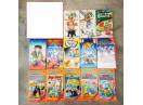 caseta video, VHS, film, teatru, desene animate, muzica anii 80s